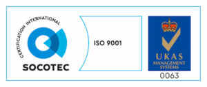 9001 + UKAS logo